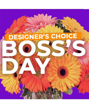 Boss's Day Design Custom Flowers in Bristol, CT | DONNA'S FLORIST & GIFTS