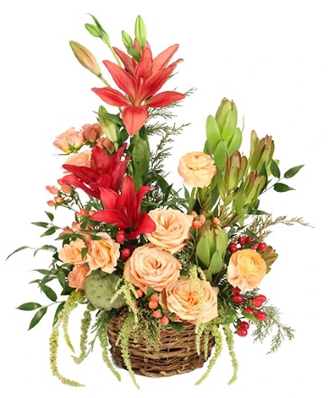 Divine Decadence Basket Arrangement  in Bristol, CT | DONNA'S FLORIST & GIFTS