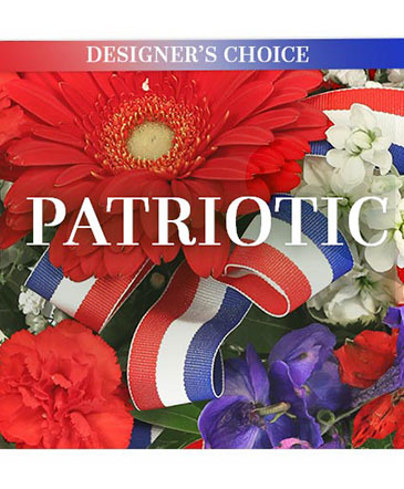 Patriotic Florals Designer's Choice in Bristol, CT | DONNA'S FLORIST & GIFTS
