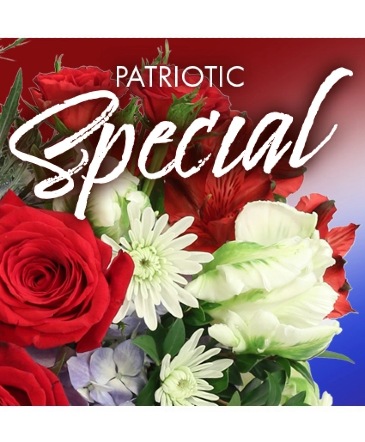 Patriotic Special Designer's Choice in Bristol, CT | DONNA'S FLORIST & GIFTS